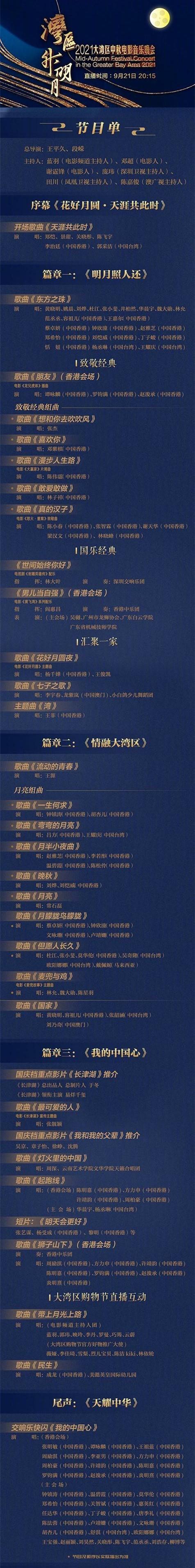 中国好声音节目单（中国好声音中秋晚会节目单）-第2张图片