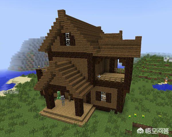 我的世界木屋别墅建造教程18×12（我的世界小型木屋别墅建造过程）-第6张图片