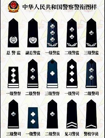 警察军衔等级排名从小到大图片（武警军衔等级排名从小到大）-第9张图片
