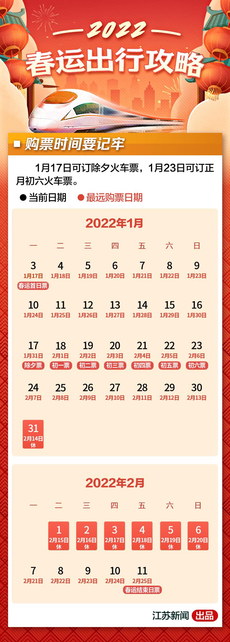 2022春运时间什么时候开始售票（2022年春运火车票什么时间开售）-第1张图片